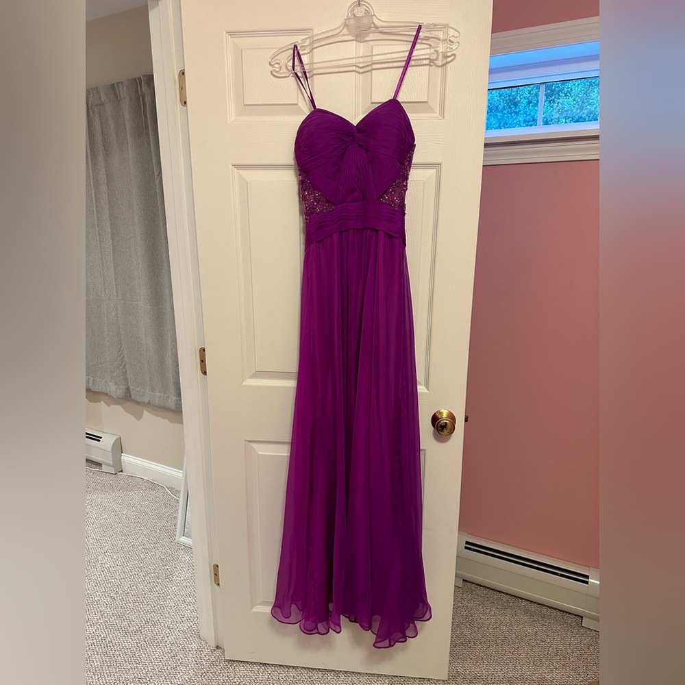 Beautiful magenta formal dress